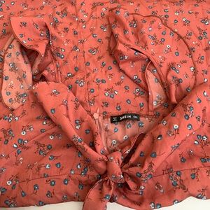 Cute coral short dress. Never used.